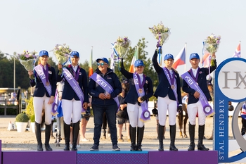 Great Britain take Team Bronze in the FEI Junior European Championships 